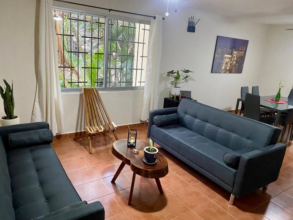 Peach35 Apartamento Centrico, 5 Min De La Playa Cancún Buitenkant foto